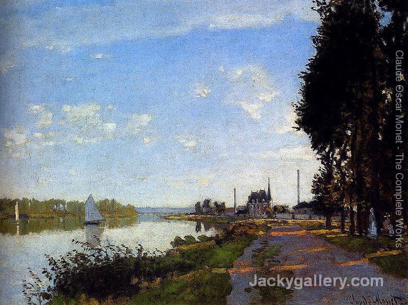 Argenteuil II by Claude Monet paintings reproduction